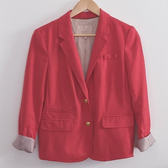 Banana Republic Jackets & Blazers - STUNNING Fuchsia Blazer | Banana Republic